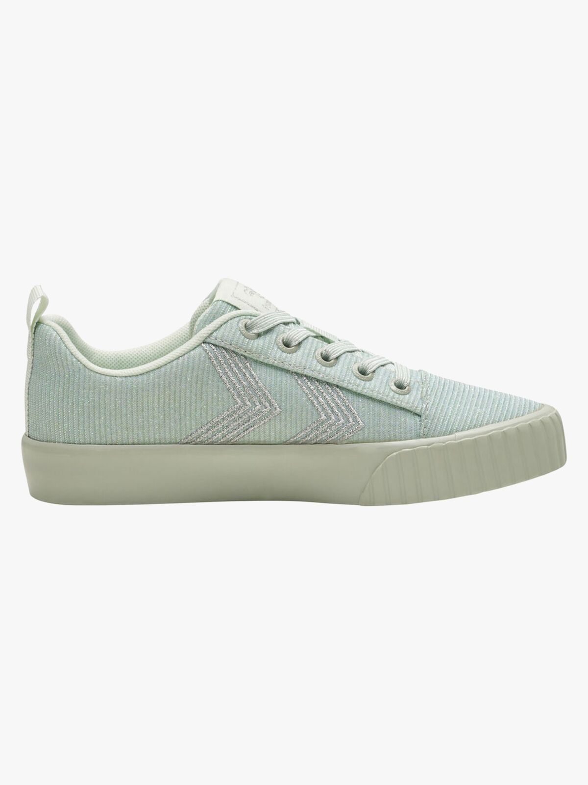 Hummel Base Court Glitter Jr Sneakers, Pale Aqua
