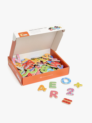 VIGA Magneettikirjaimet & Numerot 77 kpl