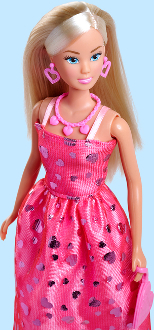 Steffi Love Modedocka med Glitterklänning