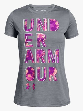 Under Armour Hybrid 2.0 Big Logo T-shirt, Steel