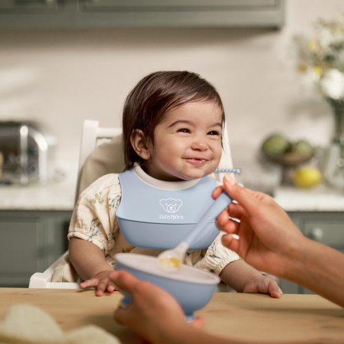 BabyBjörn Matset 3-delar, Blekblå