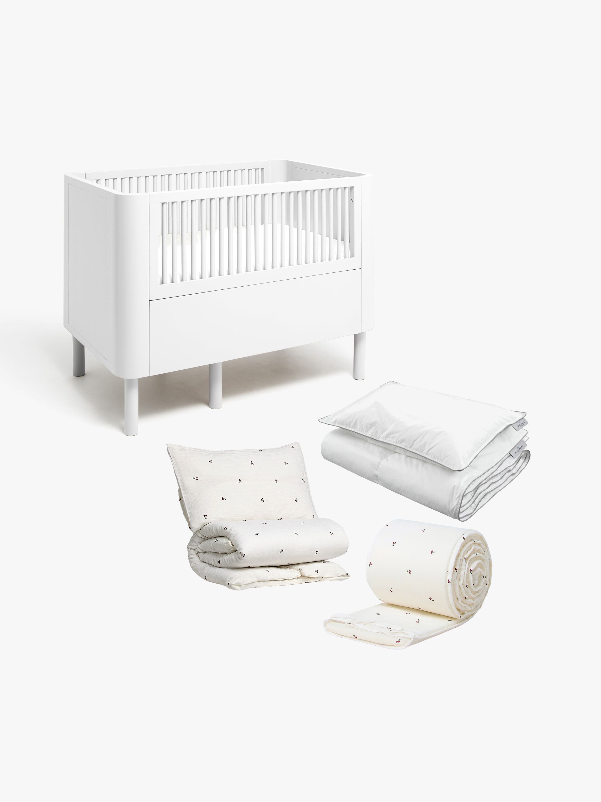 Alice &  Fox June Växasäng inkl. Bäddkit NESSA 100×130 Dream White