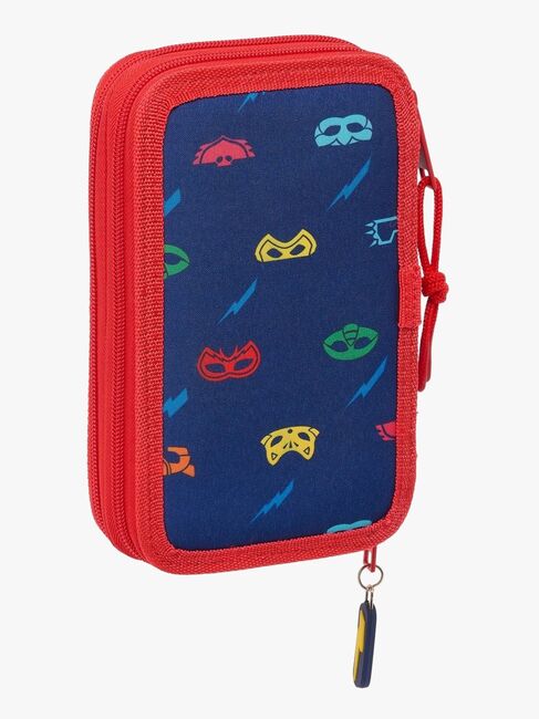 PJMasks Dubbelpennfodral, Marinblå