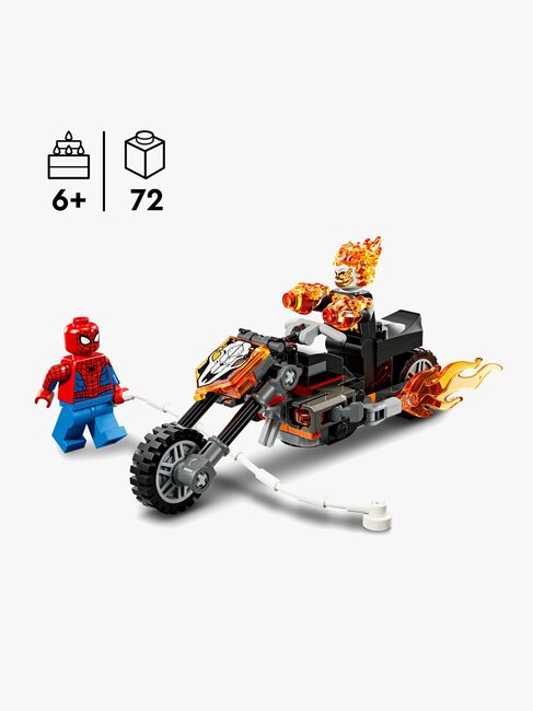 LEGO Super Heroes 76335 Spider-Man mot Ghost Rider på motorcykel