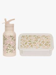 A Little Lovely Company Matlåda & Flaska, Blossoms Pink
