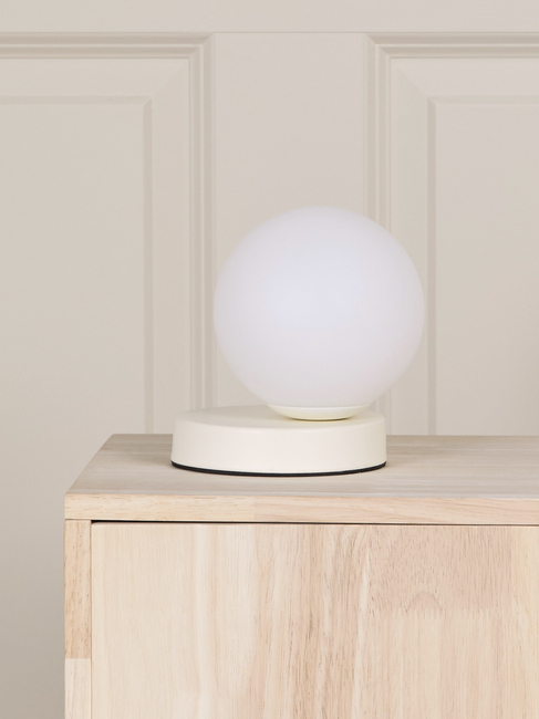 Minitude ORB Bordslampa, Cream White