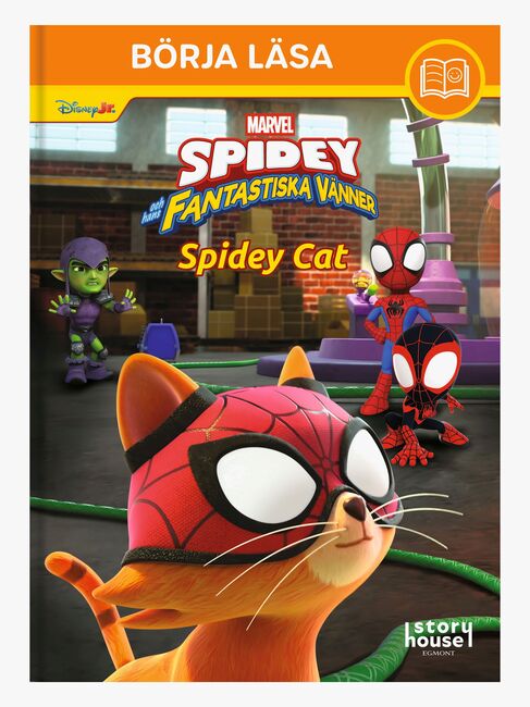 Egmont Kärnan Spidey & His Amazing Friends Börja Läsa Spidey Cat Bok