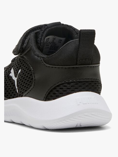 Puma Fun Racer 2 AC+ Infant Sneakers, Black/White
