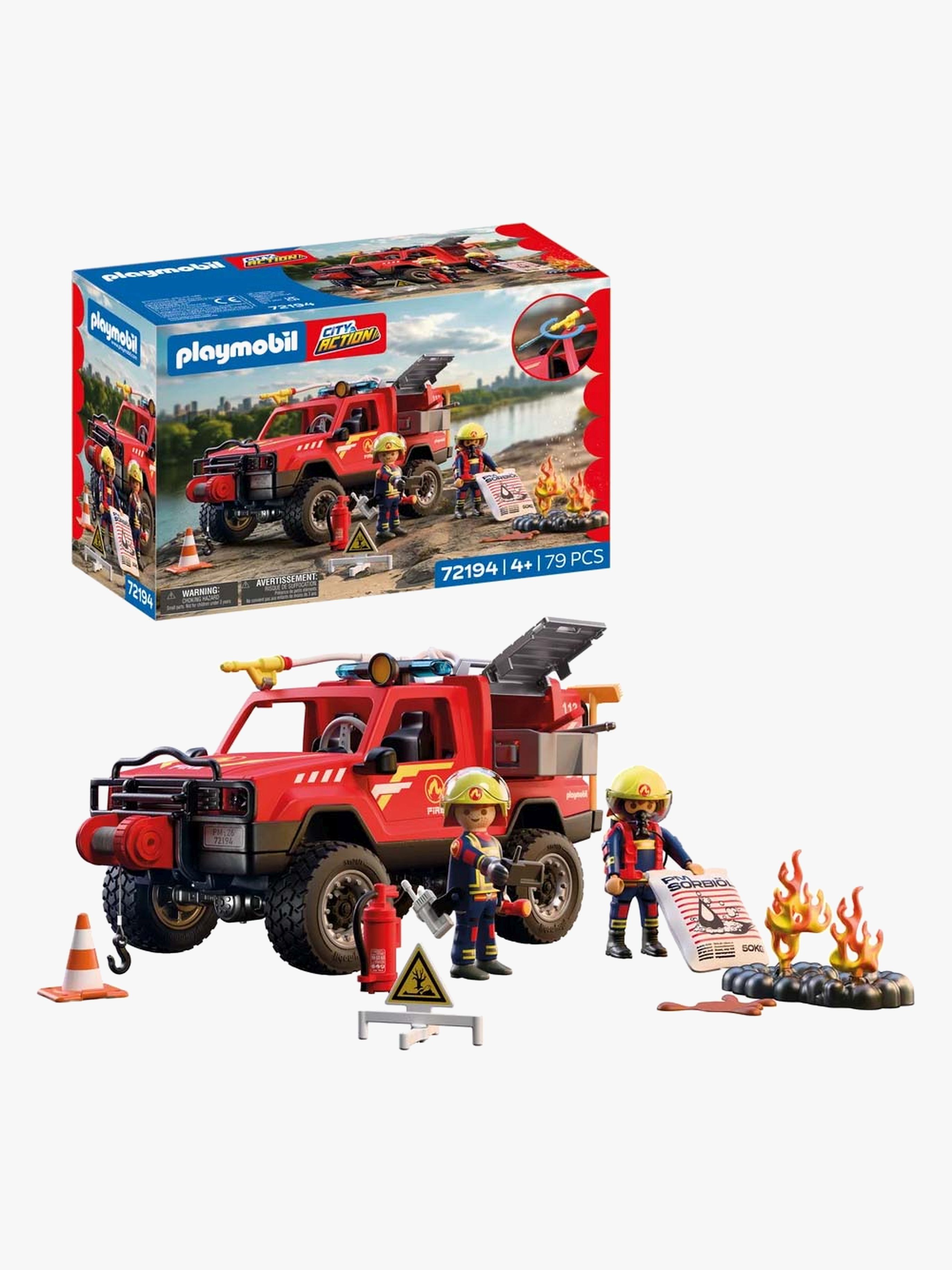 Playmobil City Action 72194 Brandkårs-Pickup