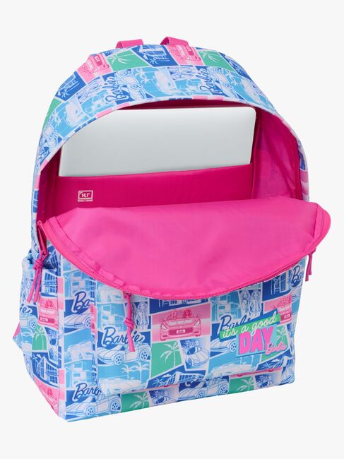 Barbie Laptop Ryggsäck 14.1", Blå/Rosa