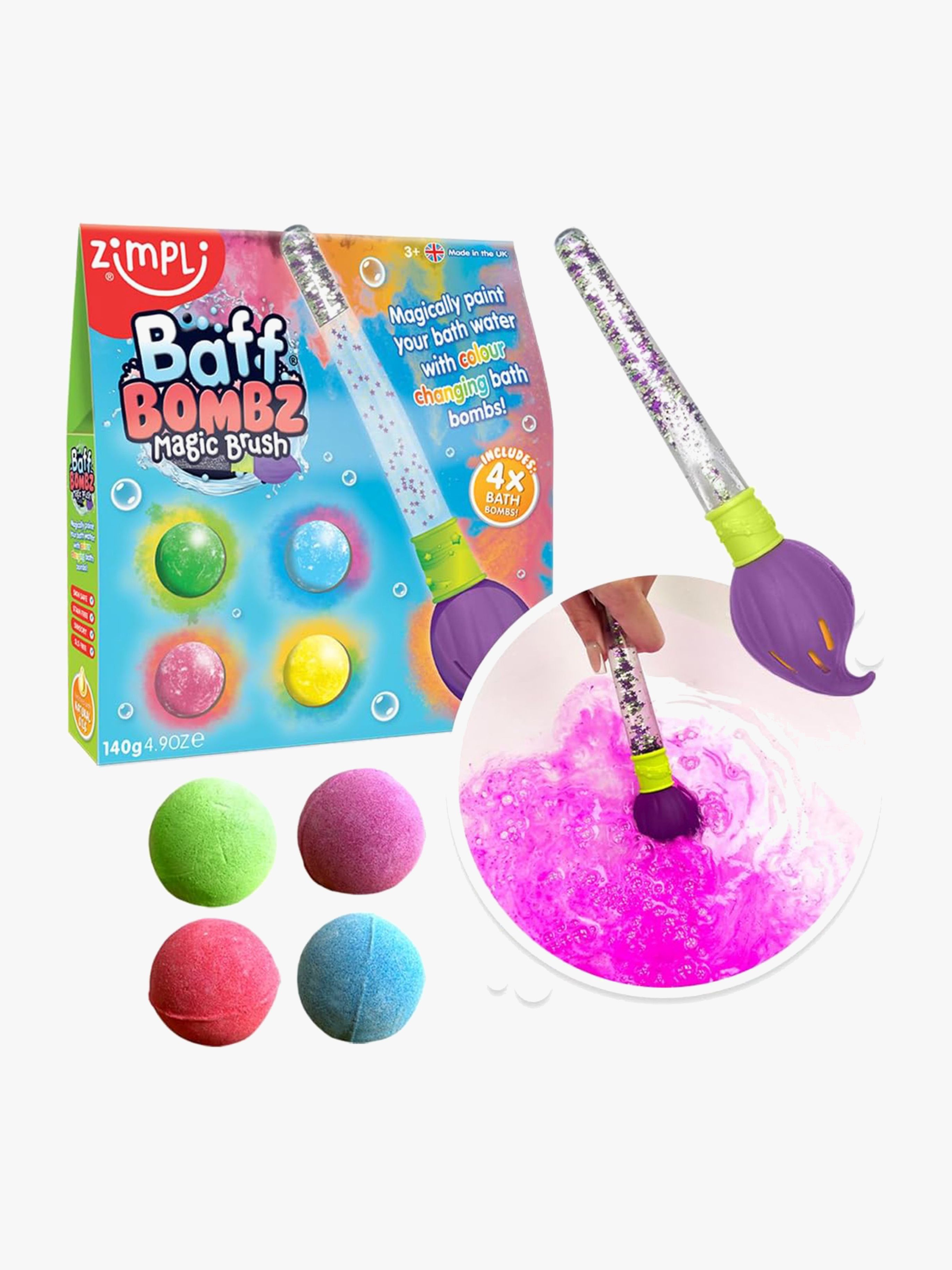 Zimpli Kids Baff Bombz Badleksak Magic Brush