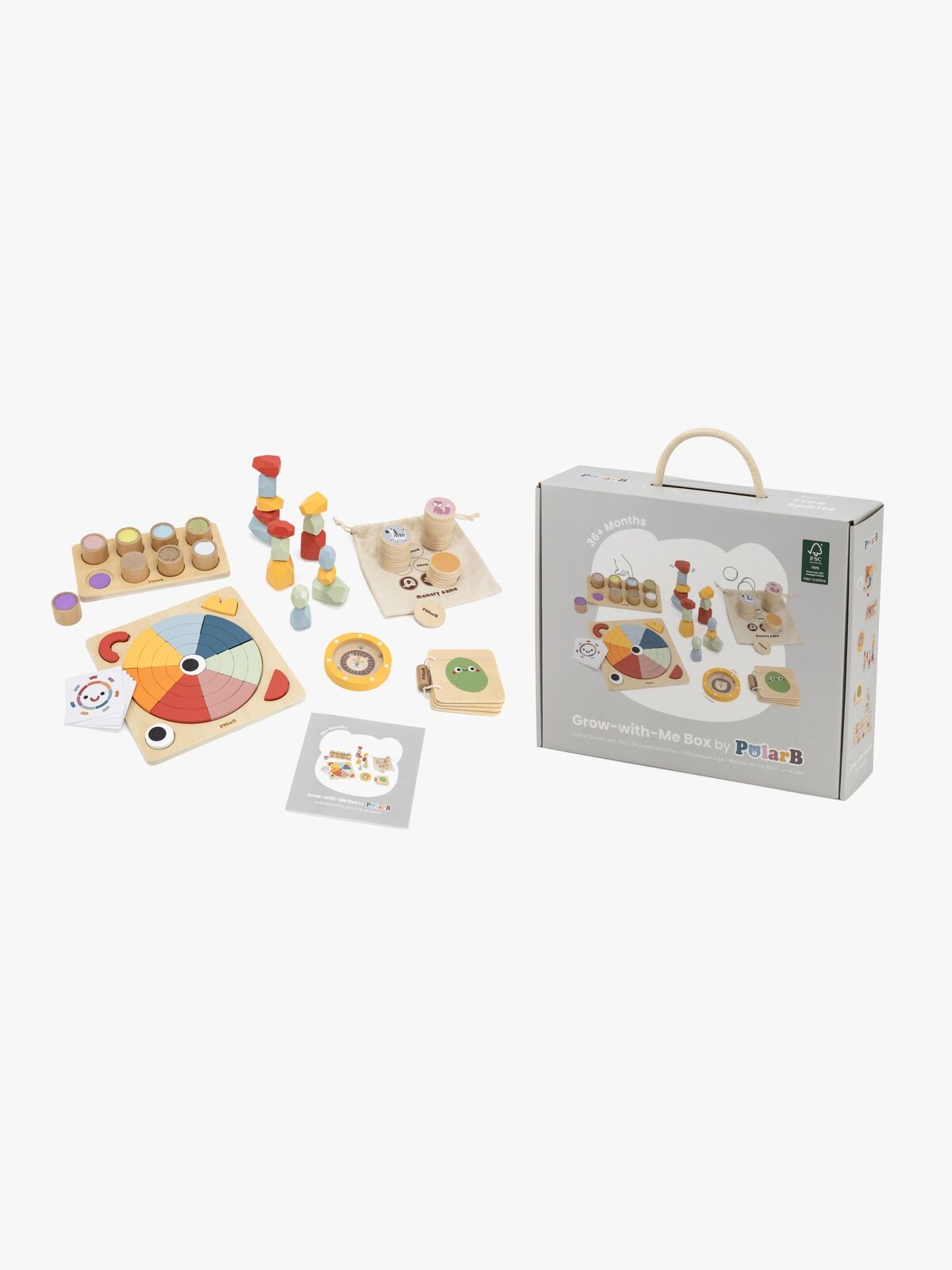 PolarB Grow-with-Me Aktivitetsset Free Spirits 36+ Mån
