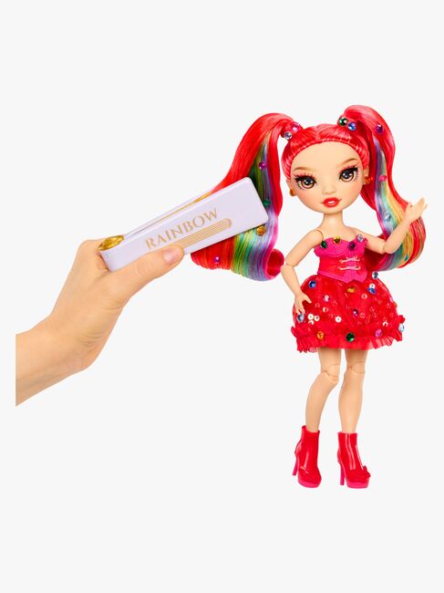 Rainbow High Be Dazzling Vivienne Rouge Modedocka Vivienne Rouge, Röd