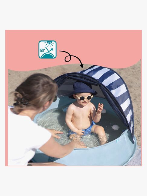BabyMoov UV-Tält, Blue/White