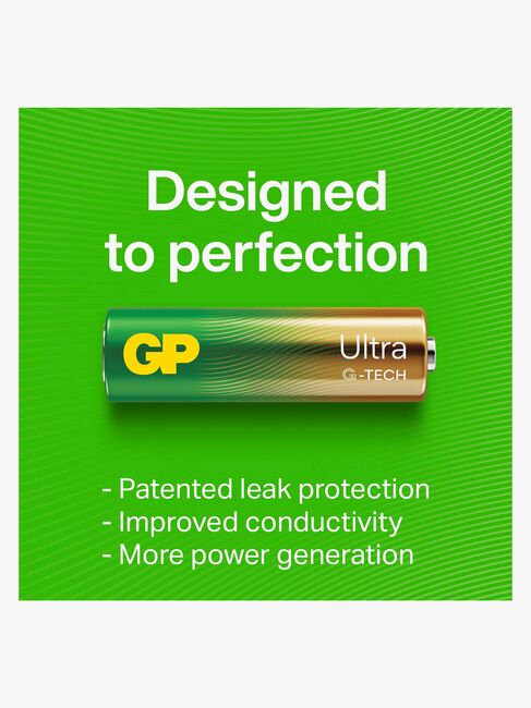 GP Ultra Alkaline G-TECH C/LR14 Batterier Svanenmärkt 2-Pack