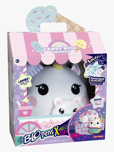 Blo Pens X-tra Candy Rose Squishy-figur med Färgpennor