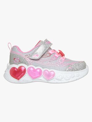 Skechers Enchanted Heart LED-lenkkarit, Hopea