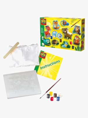SES Creative Pysselset Gipsfigurer Skogens Djur