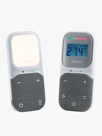 Alecto DBX140 Babyvakt, Vit/Grå