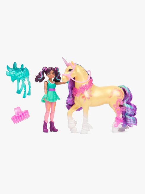 Unicorn Academy Docka & Enhörning V2 Ava & Leaf