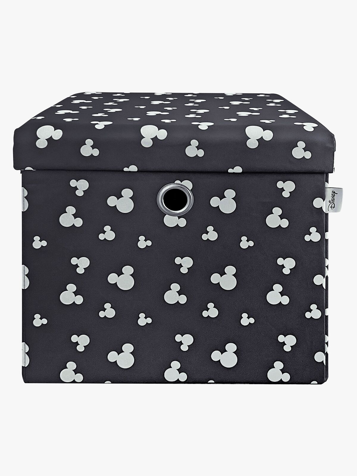 Disney Musse Pigg Sittpuff med Förvaring, Grå