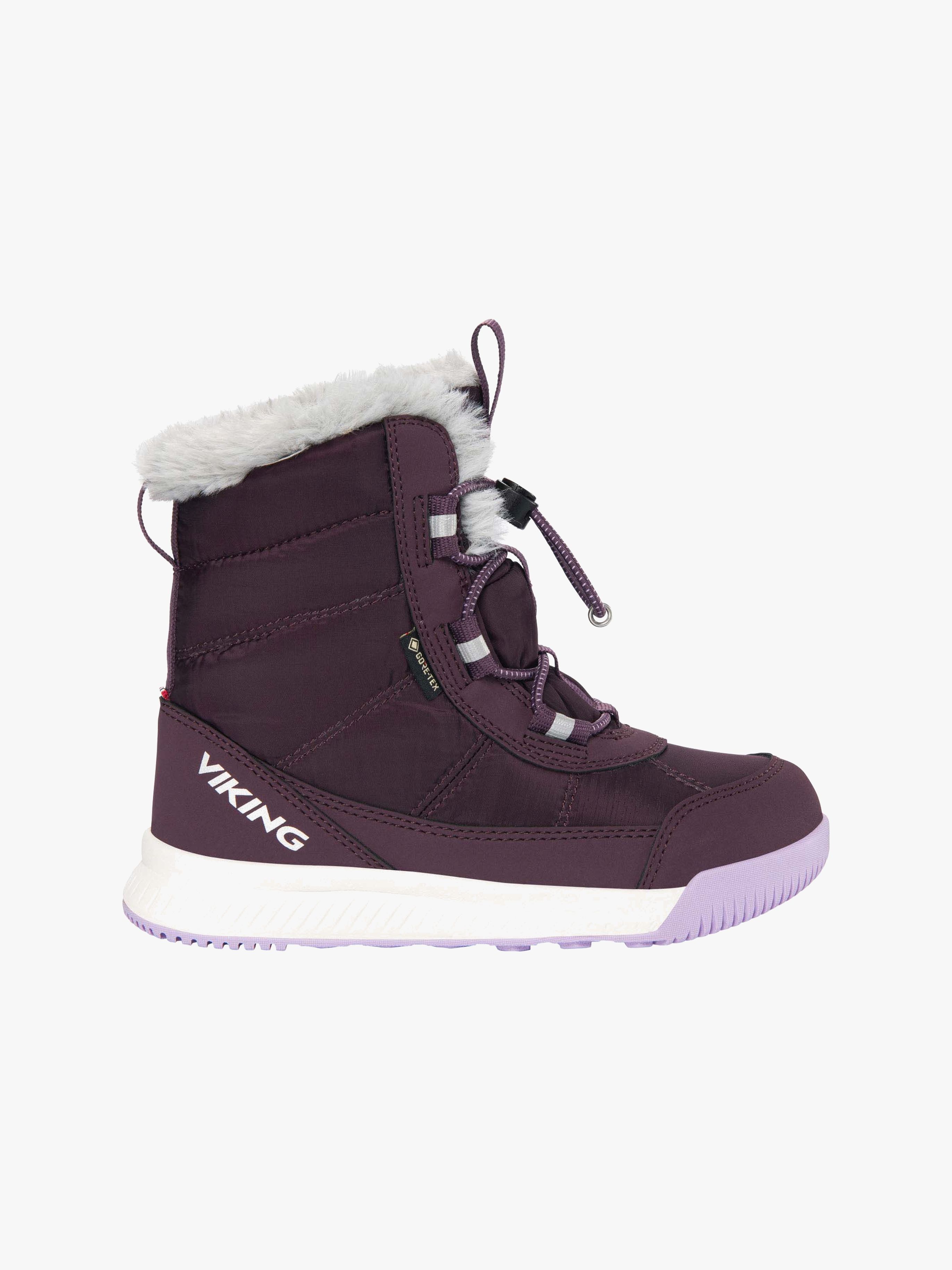 Viking Aery SL GTX Vinterkängor, Grape/Lilac, 31