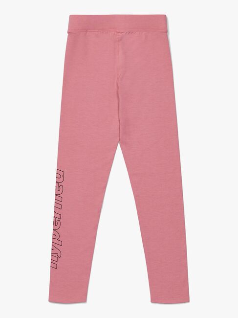 Hyperfied Jersey Logo Tights, Blush
