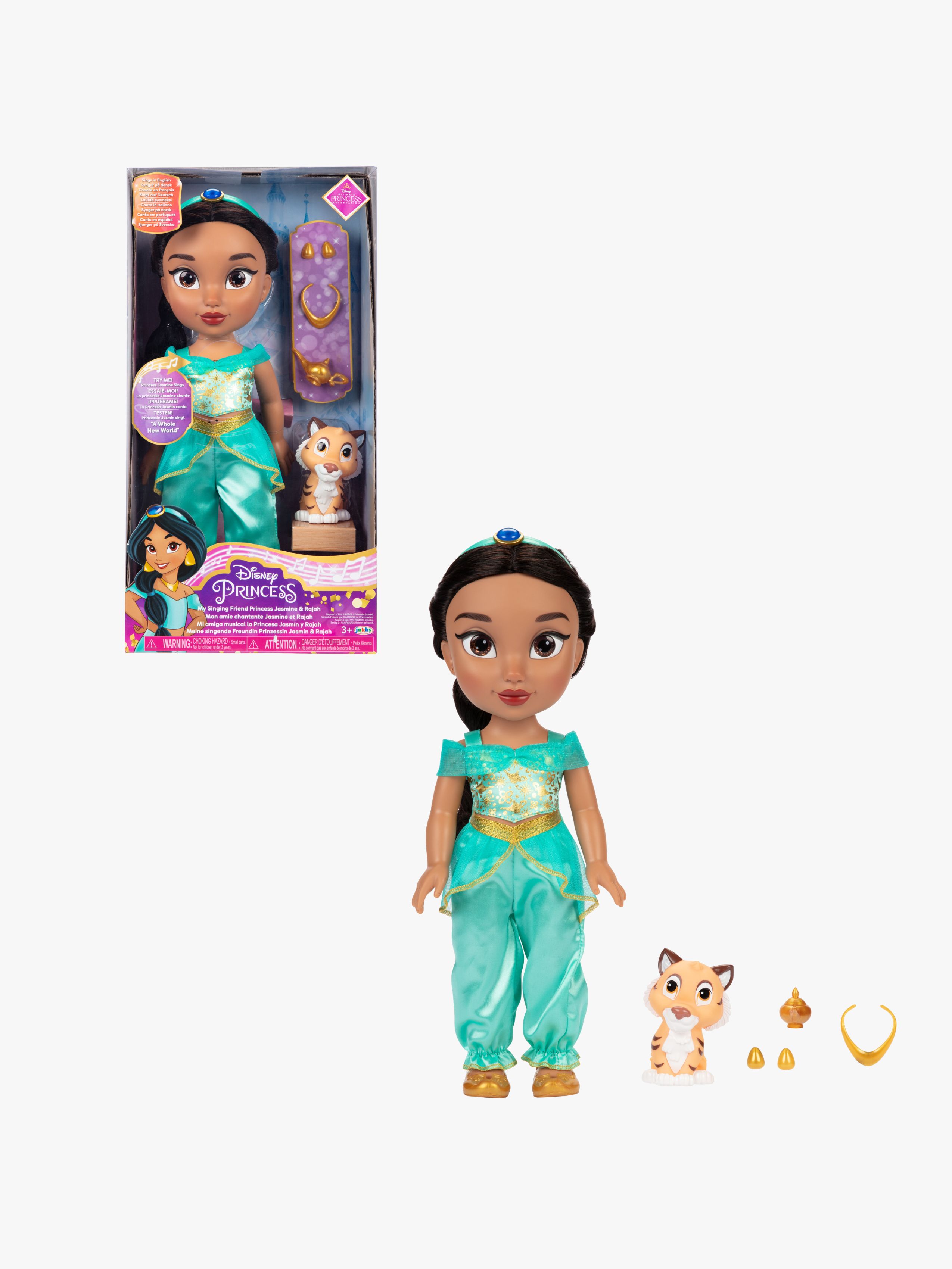 Disney Princess My Singing Friend Docka Jasmine 38cm