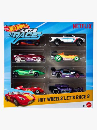 Hot Wheels Netflix Let's Race Bilar 1:64 8-Pack