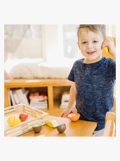 Melissa & Doug Lekset Frukt i Låda Med Kniv