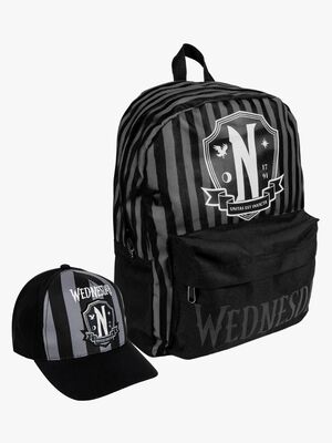 Wednesday Casual Ryggsäck & Keps, Stripes