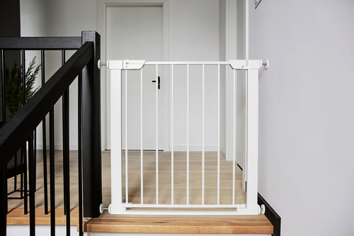 Kinderkraft SAFESNAP Spänngrind, Vit