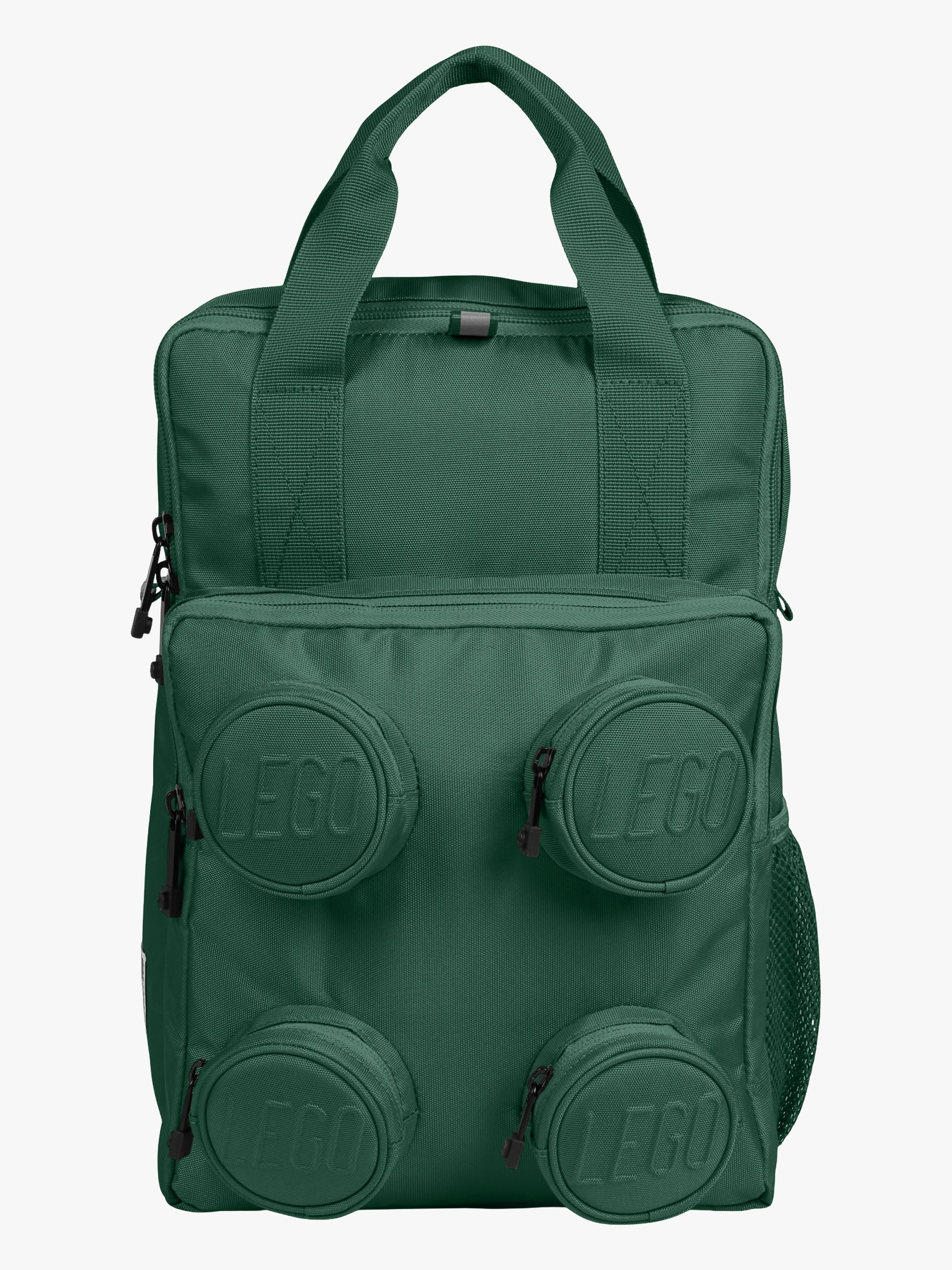 LEGO® Brick 2x2 Ryggsäck 15L Light, Earth Green