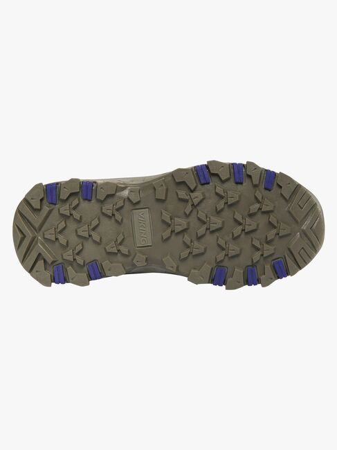 Viking Track Mid SL WP Sneakers, Olive