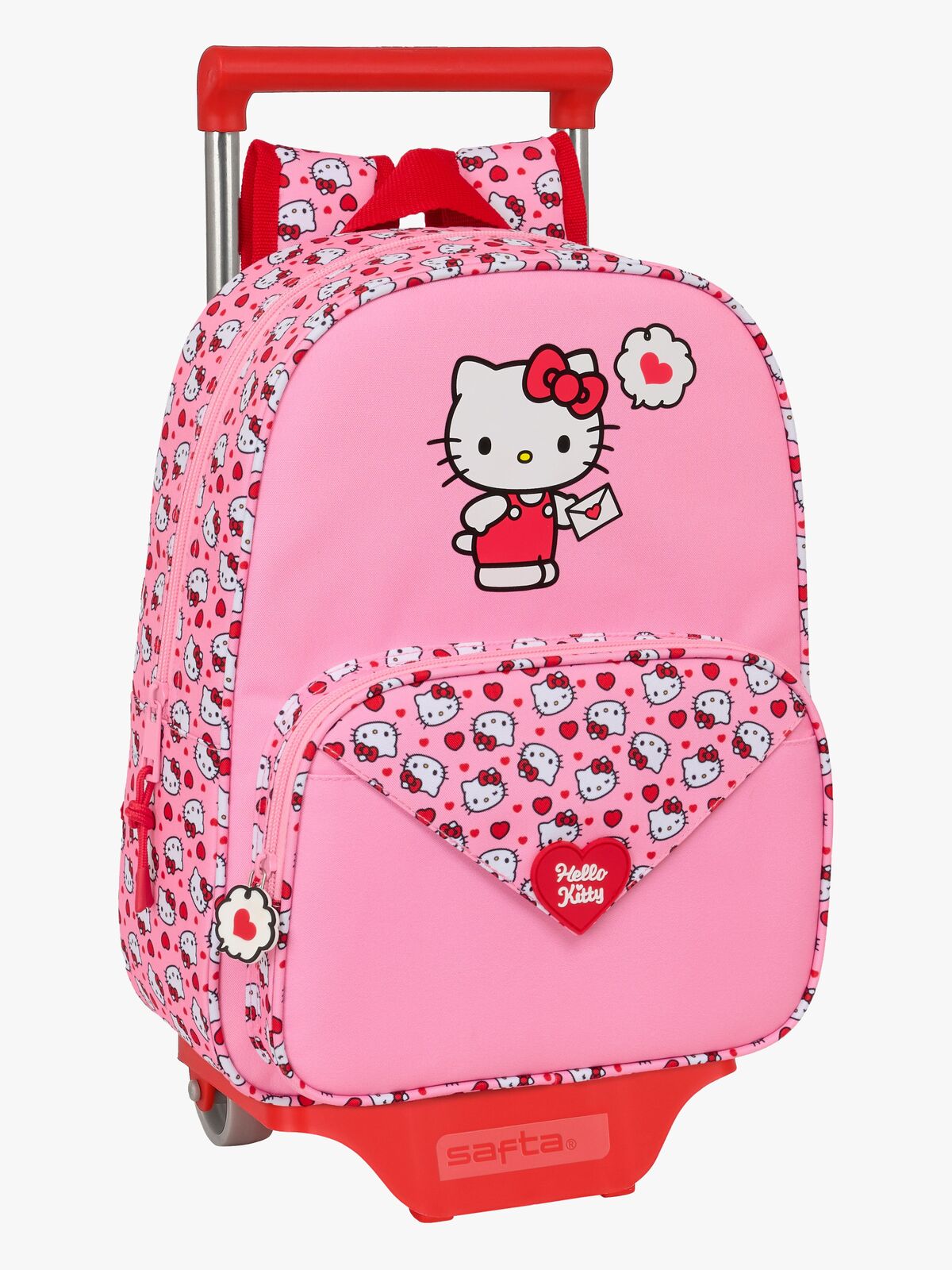 Hello Kitty Trolley Ryggsäck 10L, Rosa