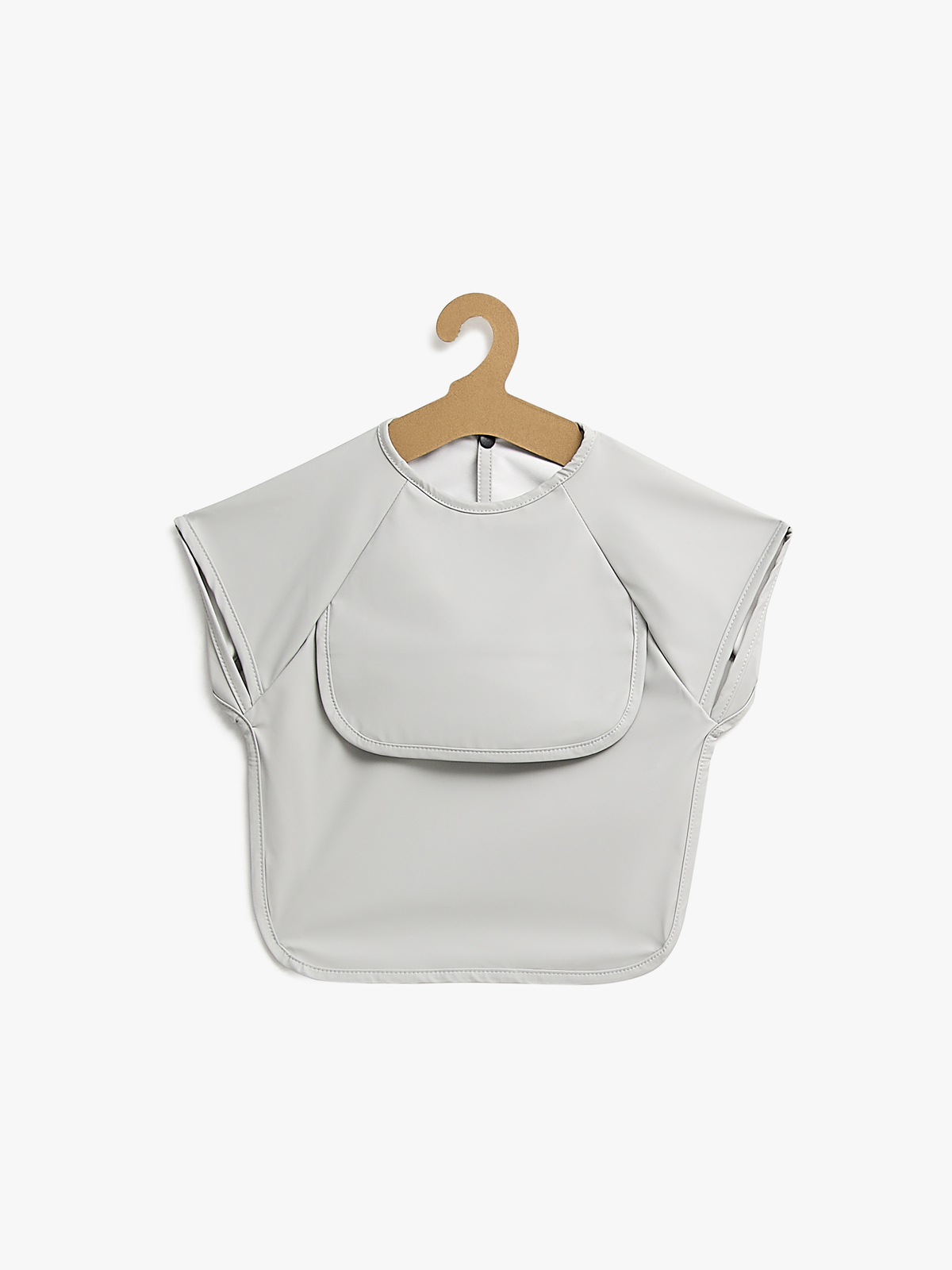 Beemoo CARE Bib Haklapp, Light Grey