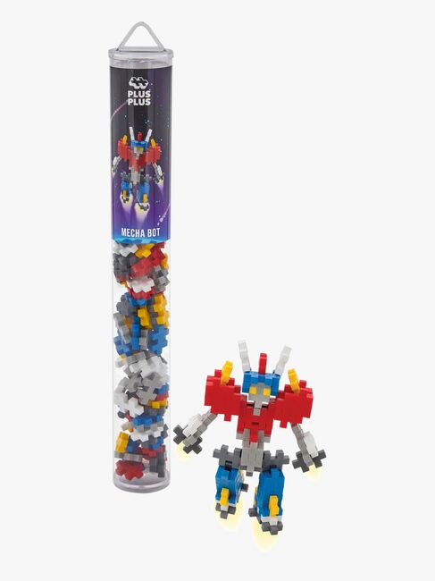 Plus-Plus Byggset med Basplatta & Tub Coola Figurer 4x100 Delar