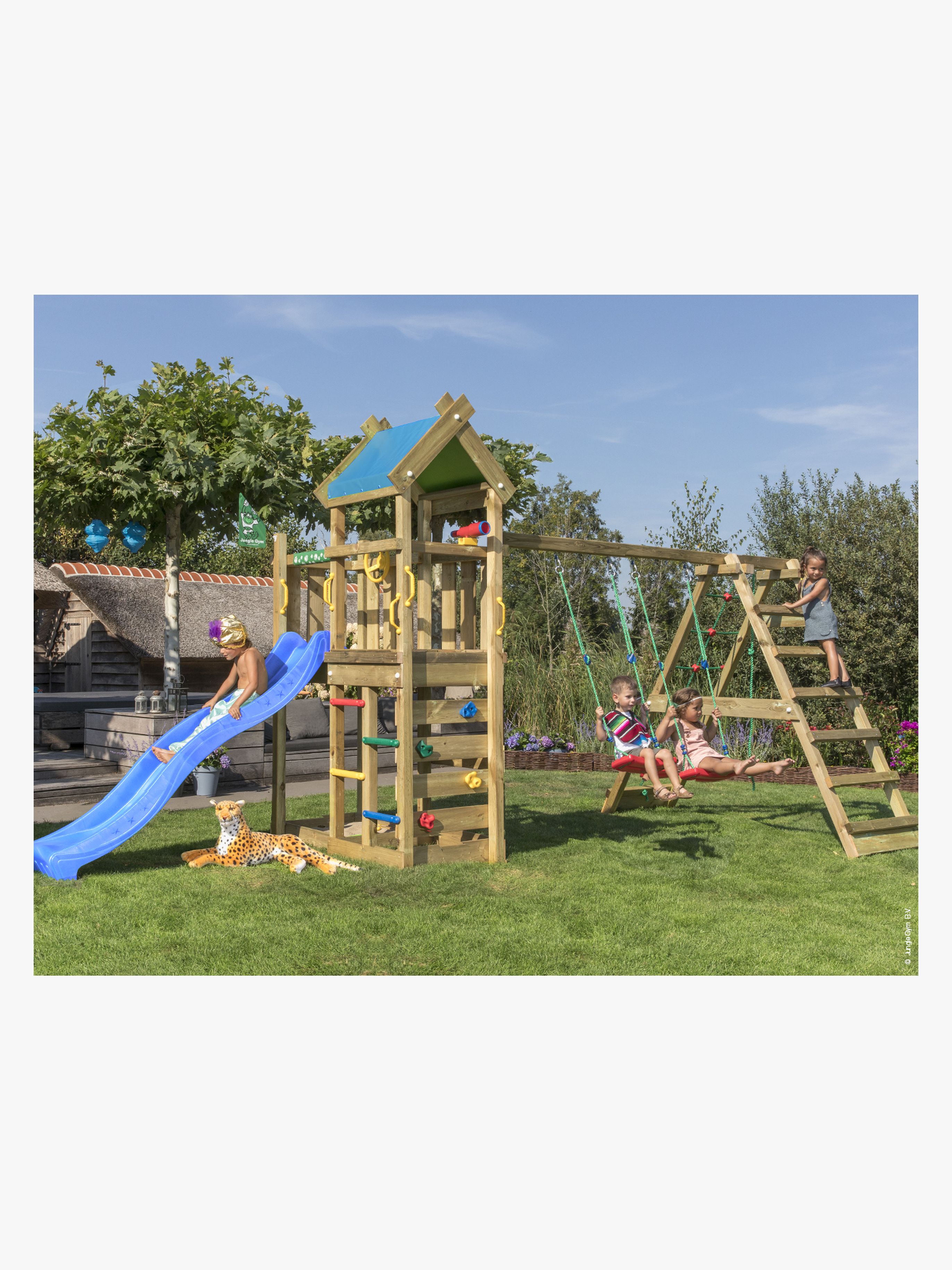 Jungle Gym Nomad Lekställning Med Klätterställning