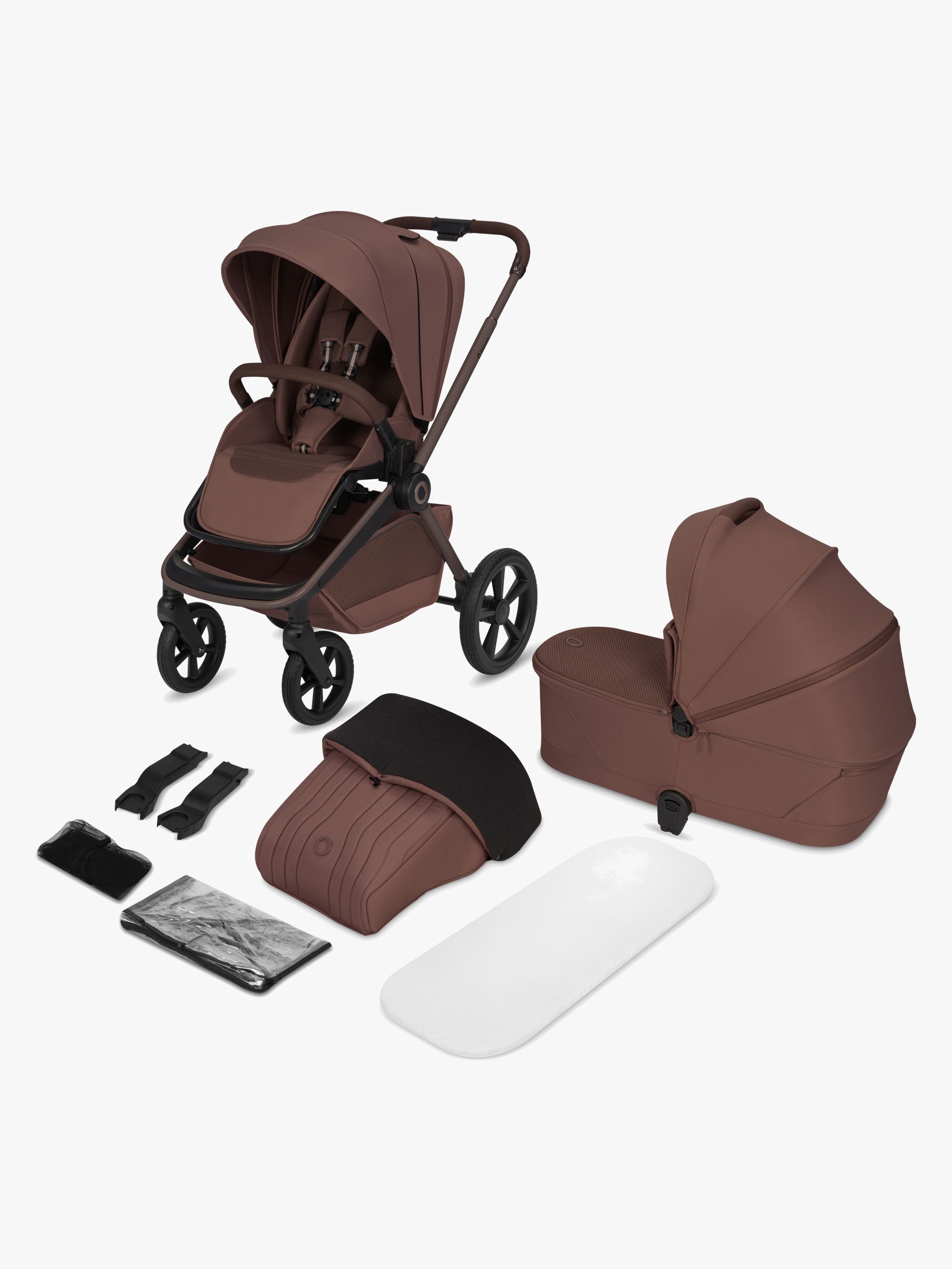 Lionelo FREYA 2-in-1 Duovagn, Brown Chocolate