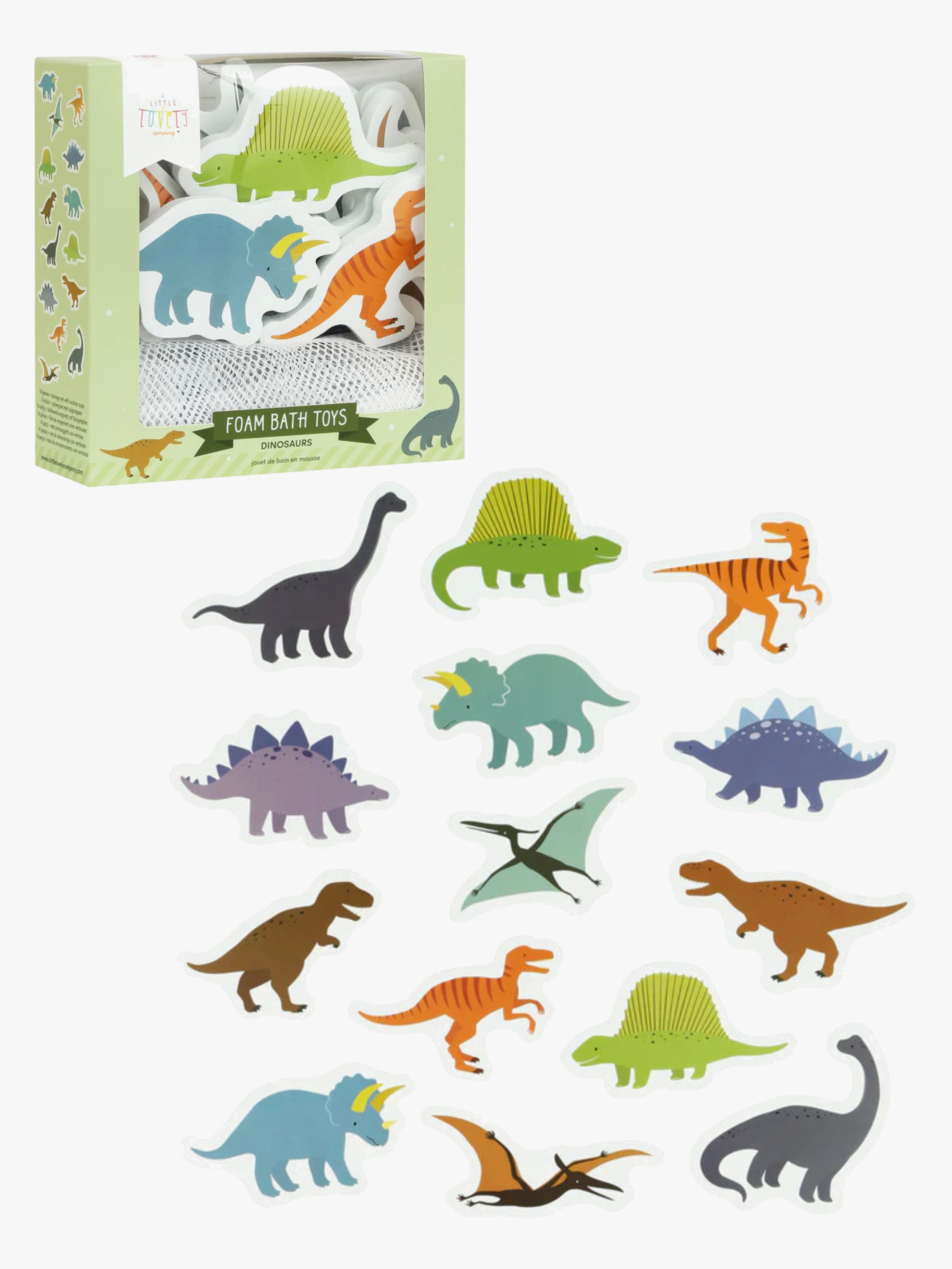 A Little Lovely Company Badleksaker, Dinosaurs