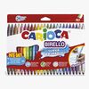 Carioca Birello Dubbelspets Fiberpennor 24-Pack