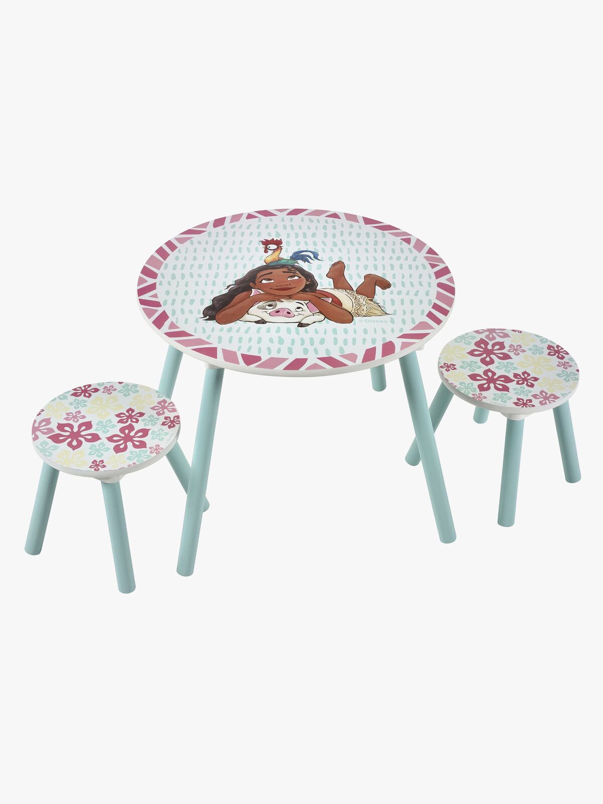 Disney Vaiana Bord och Stolar, Blå