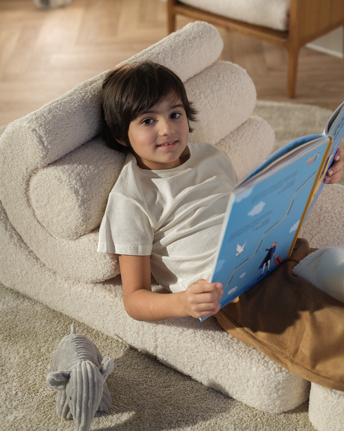 Wigiwama Flipster Stol, Cream White