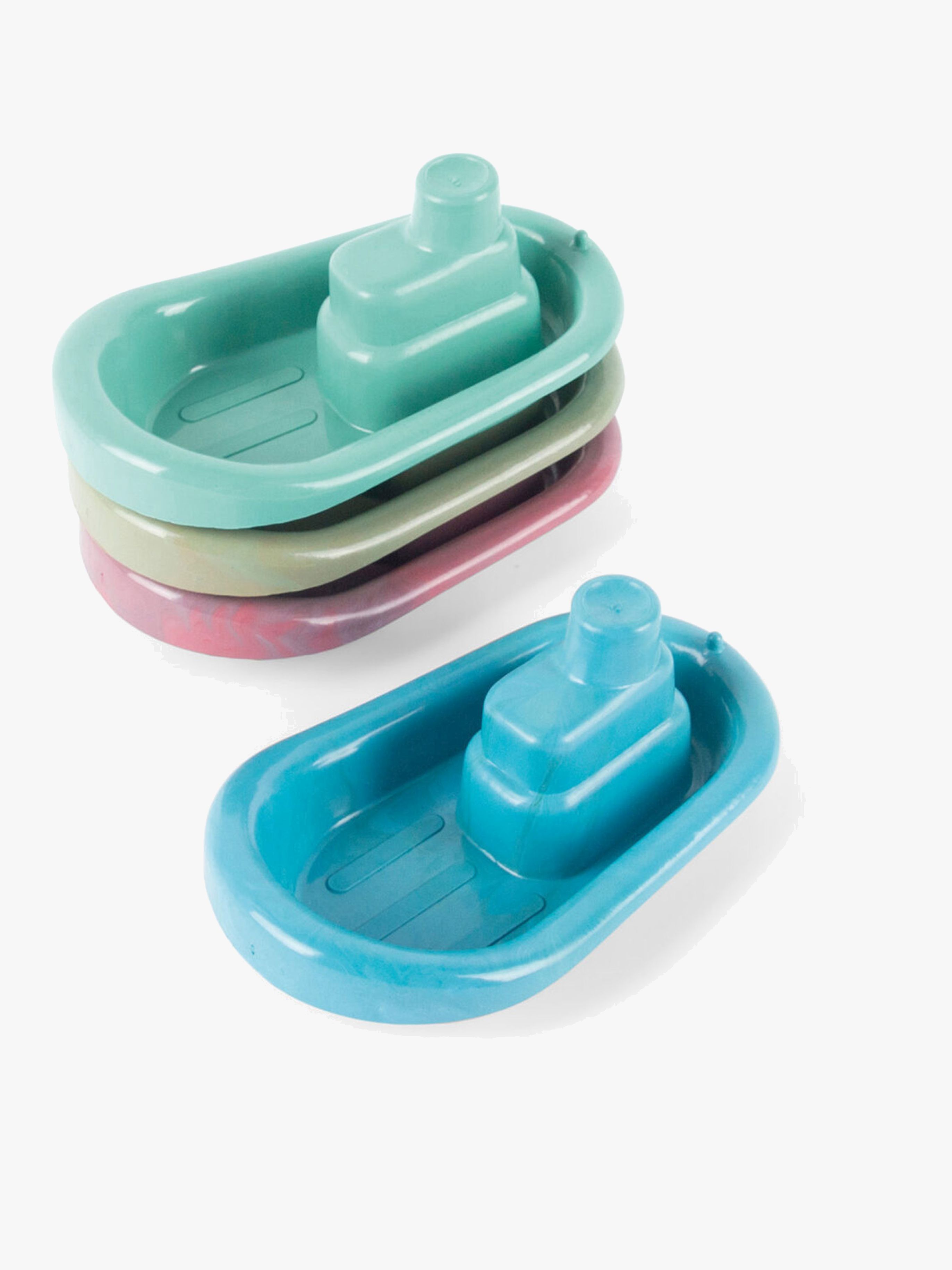 Dantoy Blue Marine Toys Båtar 4-pack