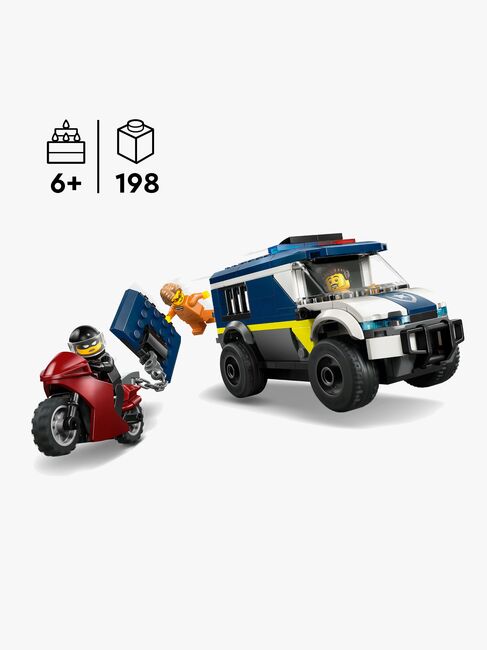 LEGO City 60479 Polisens fångtransportbil