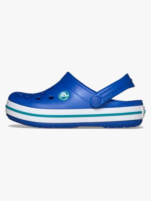 Crocs Crocband Tofflor, Blue Bolt/Turbo Teal