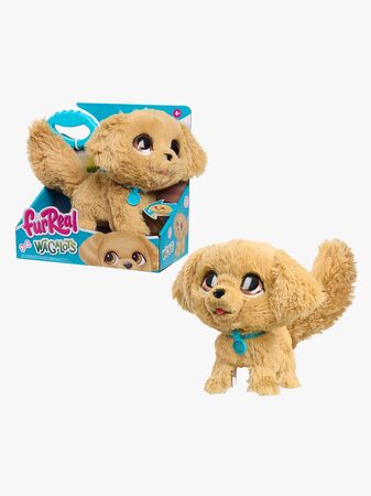 Fur Real Wag-A-Lots Interaktiv Leksak Golden Retriever