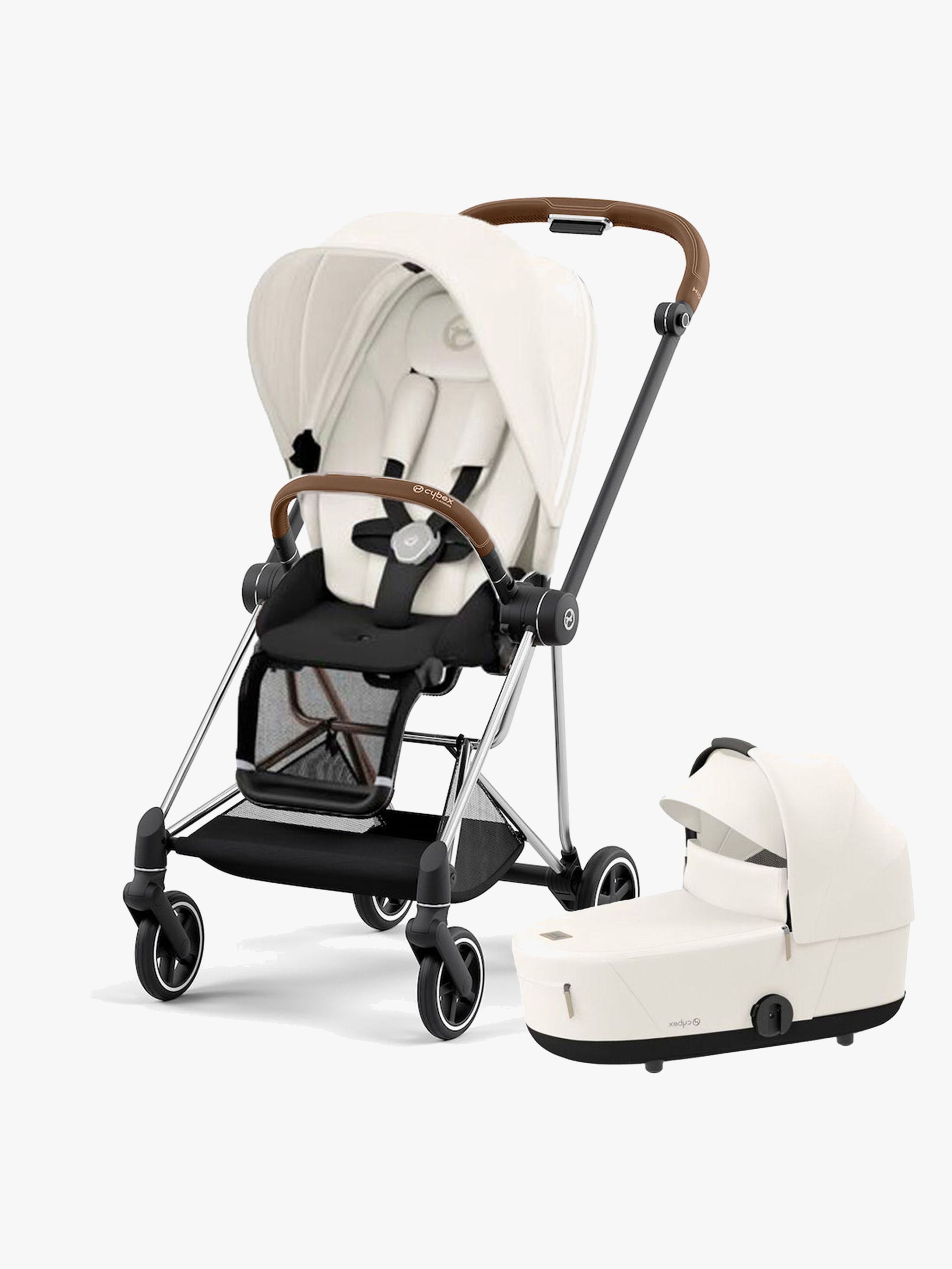 Cybex Mios Duovagn, Off White/ Chrome Brown