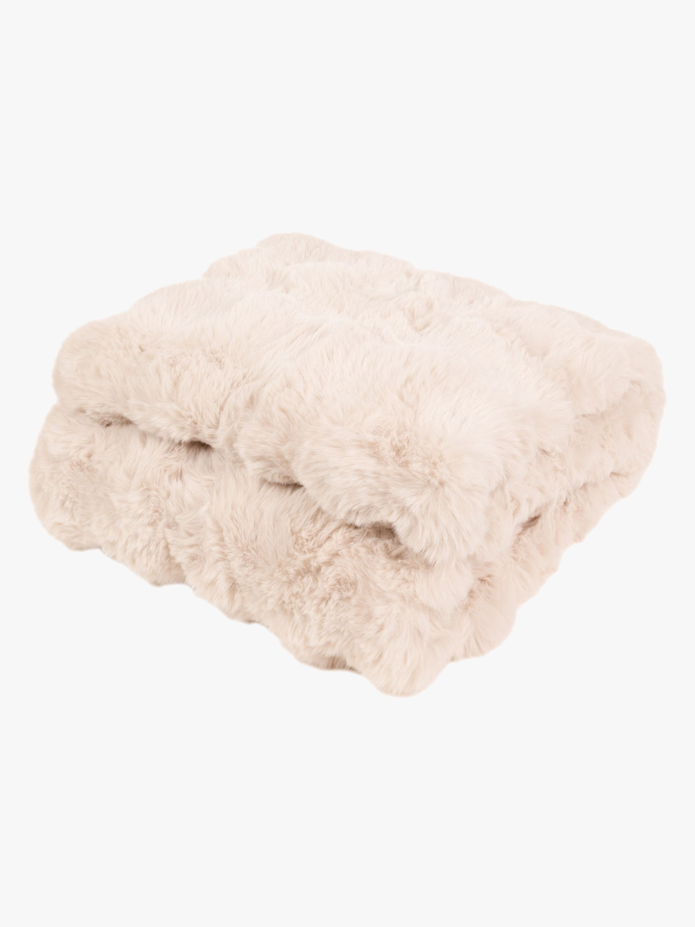 KMCarpets Bubble Pläd 130x170, Natur