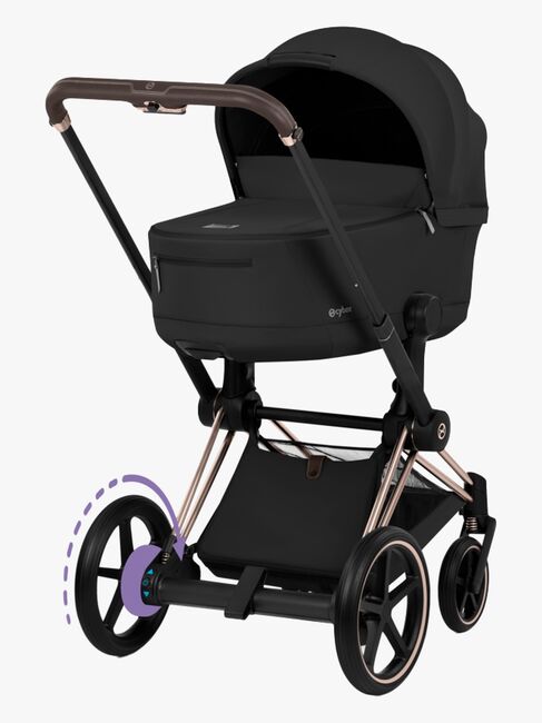 Cybex ePriam Duovagn, Rosegold/Sepia Black